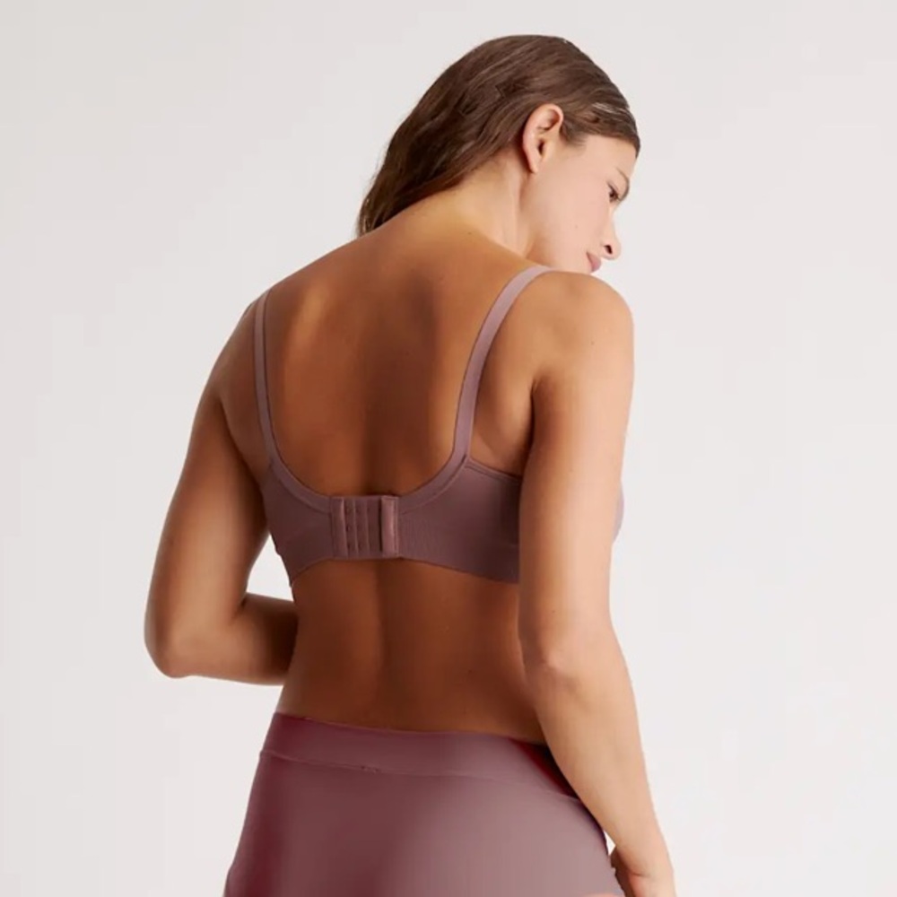 NEW QUINCE Seamless Nursing Bra Twilight 29 - Picture 3 of 4
